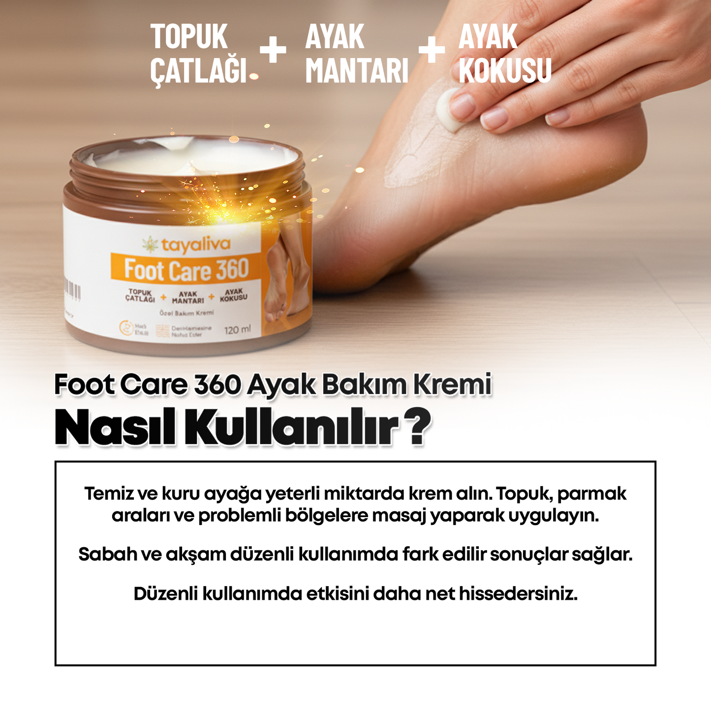 Foot Care 360- Ayak Bakım Kremi 120ml