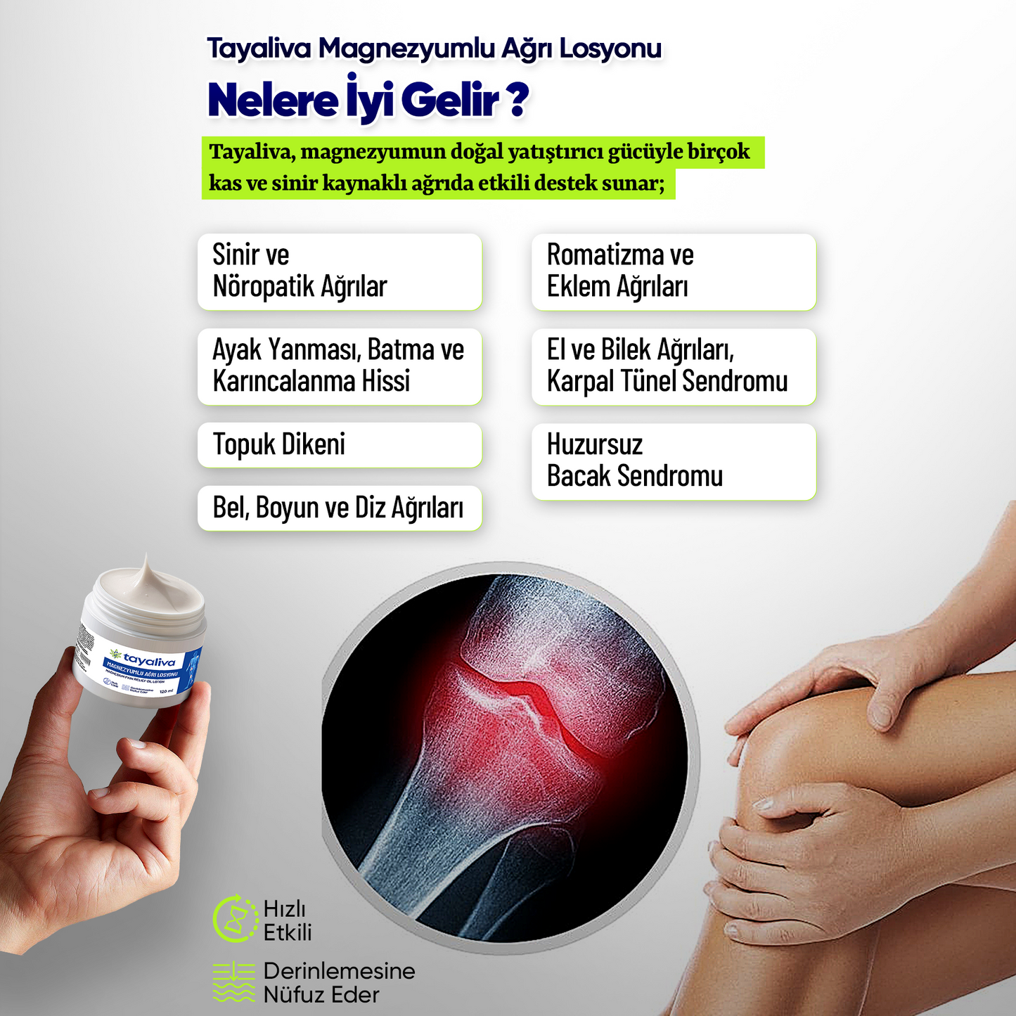 Tayaliva  Mucize Ağrı Losyonu 120ml